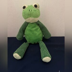 Scentsy Buddy Green Frog Aromatherapy Plush Soft Animal Toy Green 16" Retired.